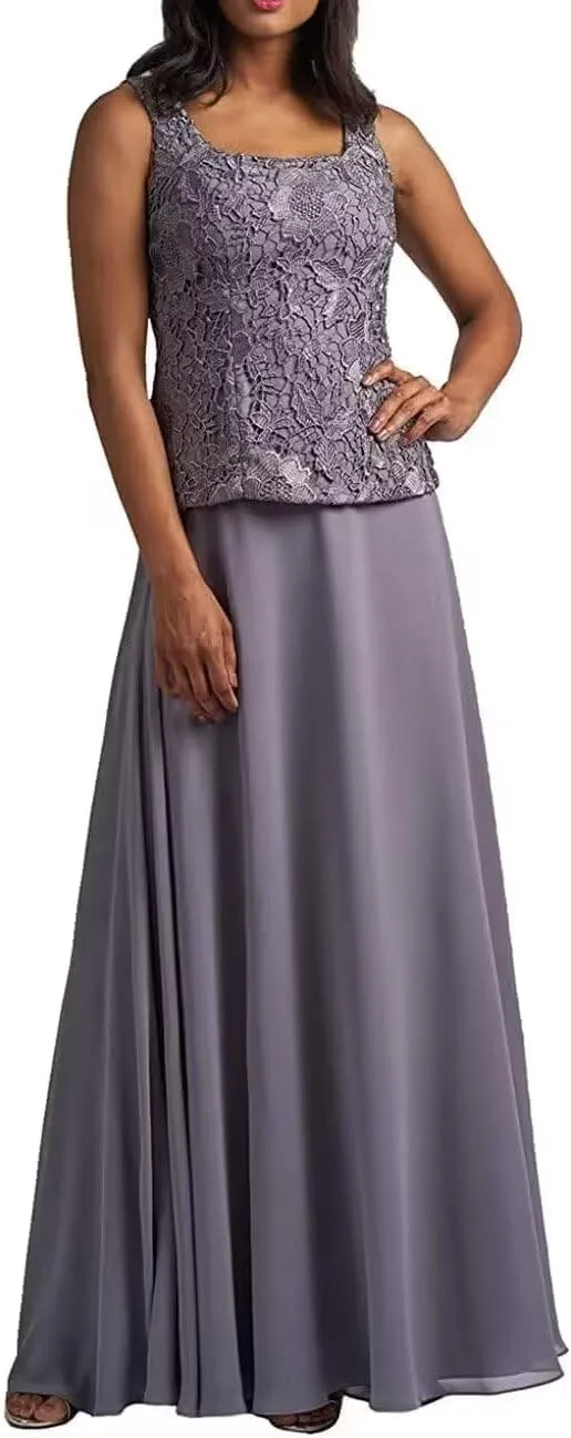 2 Piece Mother of The Bride Dresses for Wedding Mother of The Groom Dresses with Jacket Wedding Guest Dresses for Women
