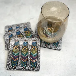 3 Surf Boards Coaster