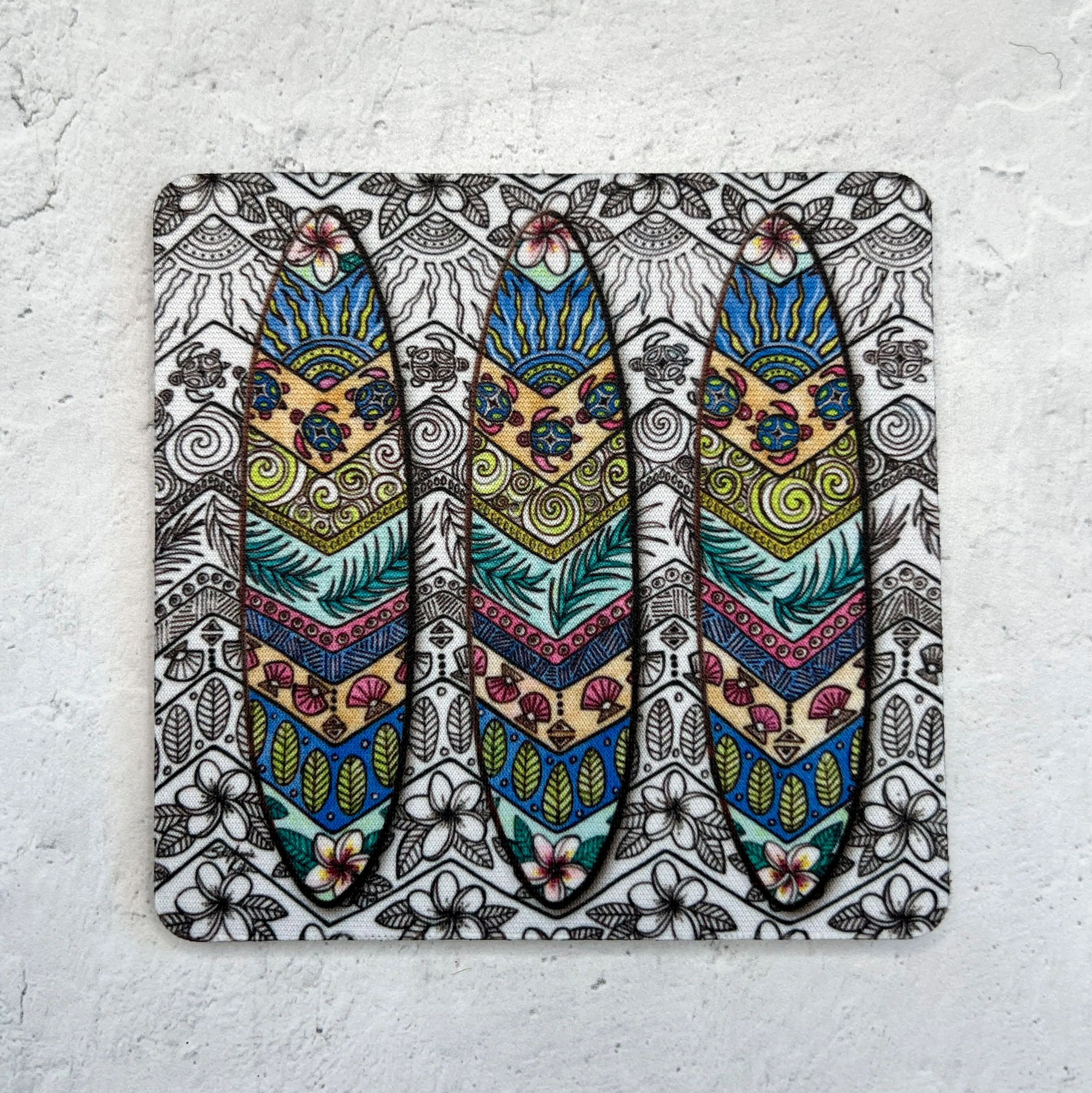 3 Surf Boards Coaster