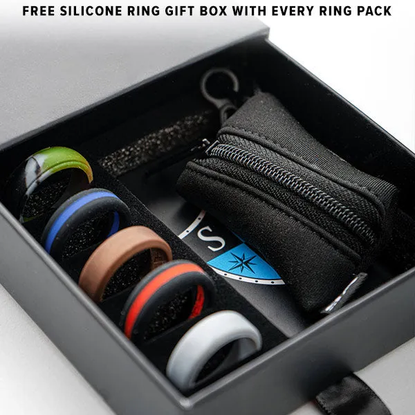 4 ARM SHIELDS®   4 SILICONE RINGS