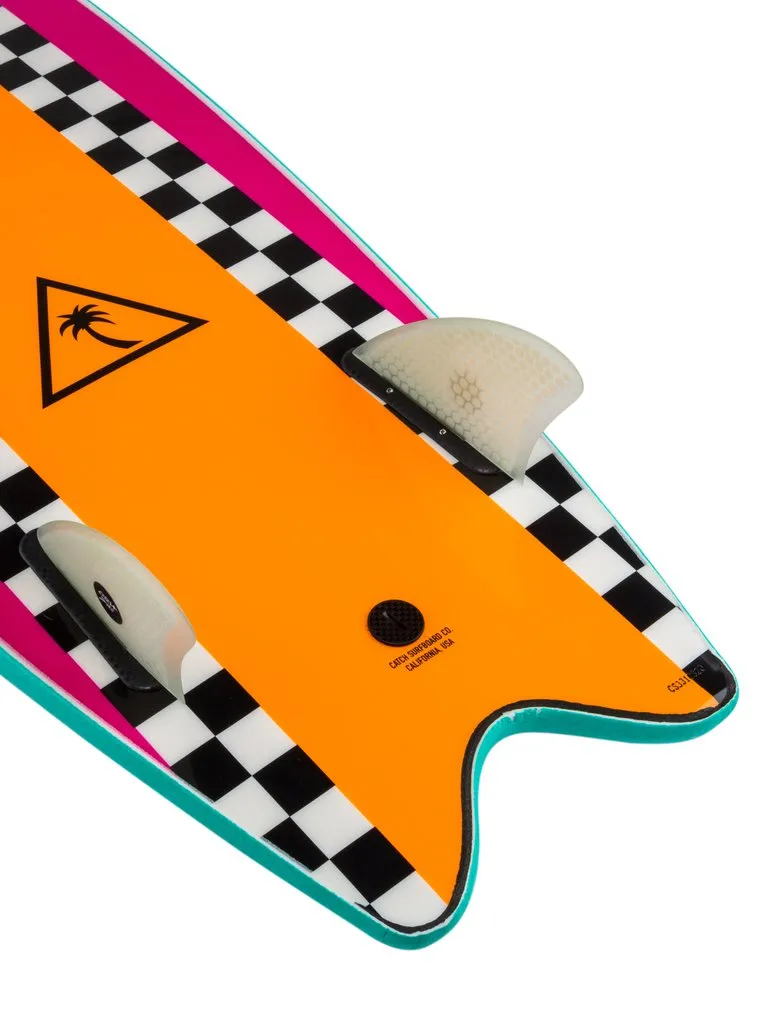 5'6" Odysea Heritage Retro Fish Twin Fin