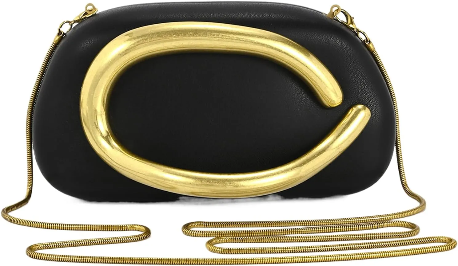 Acrylic Handbags Purses For Women,Crossbody Wallets Designer Clutch Mini Party Evening Bag Trendy Shoulder Gold Chain