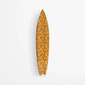 Beautiful Field Flowers Acrylic Surfboard Wall Art