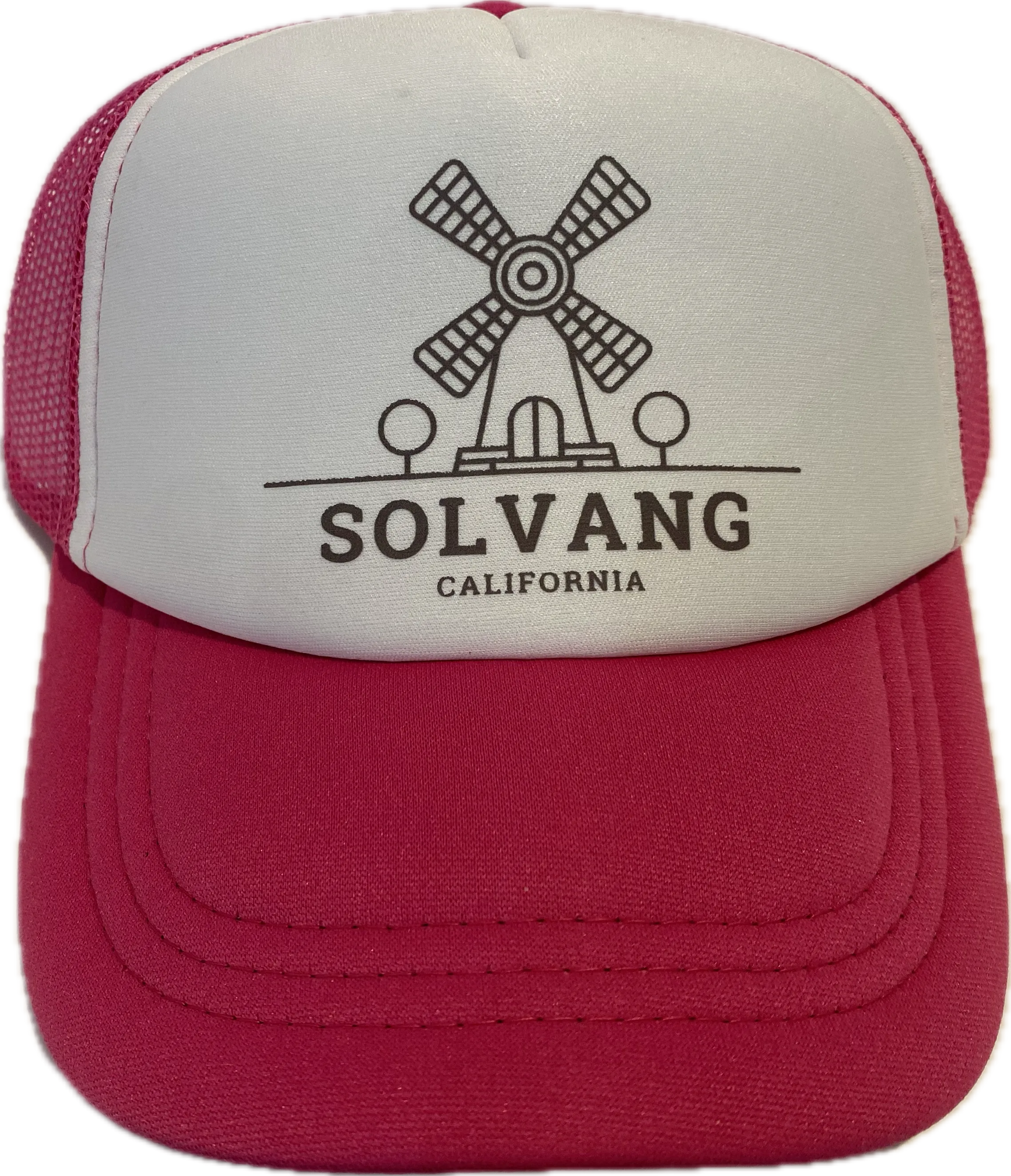 Bubu-Trucker Hat-Solvang-Pink