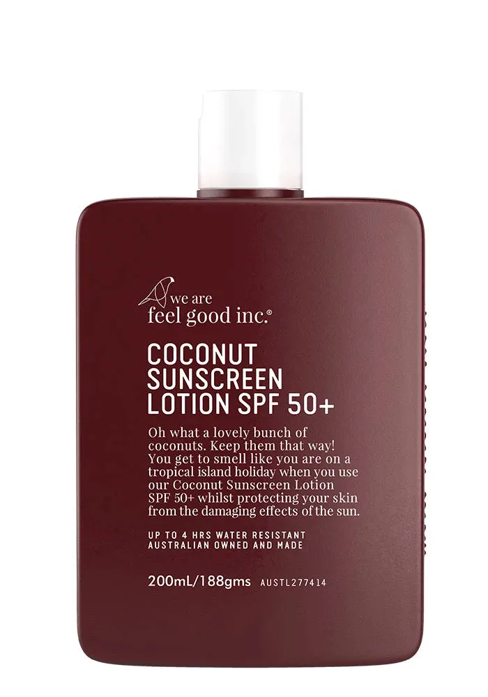 Coconut Sunscreen Lotion SPF 50 