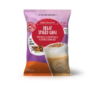 Decaf Spiced Chai Tea Latte Beverage Mix - 4 x 3.5lb Bags