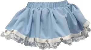 Japanese Retro Lace Cake Skirt High-Waisted Miniskirt