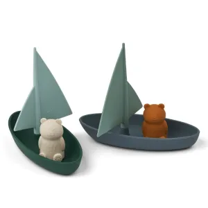 Liewood Ensley Boats 2-Pack - Whales