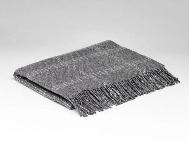 McNutt Pashmina Wrap | Grey Window Pane