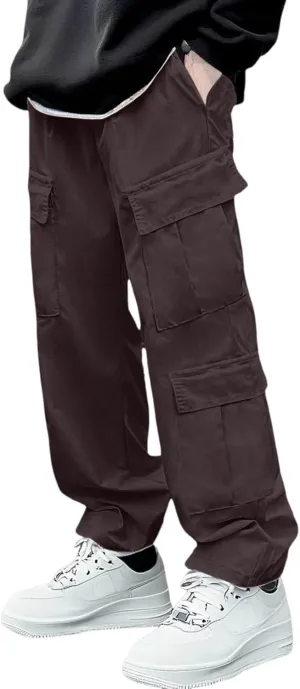 Men's Athletic Trousers Baggy Tactical Slacks Riding Stretch Joggers Shorts Travel Sport Regular Fit Yoga Summer Cloth