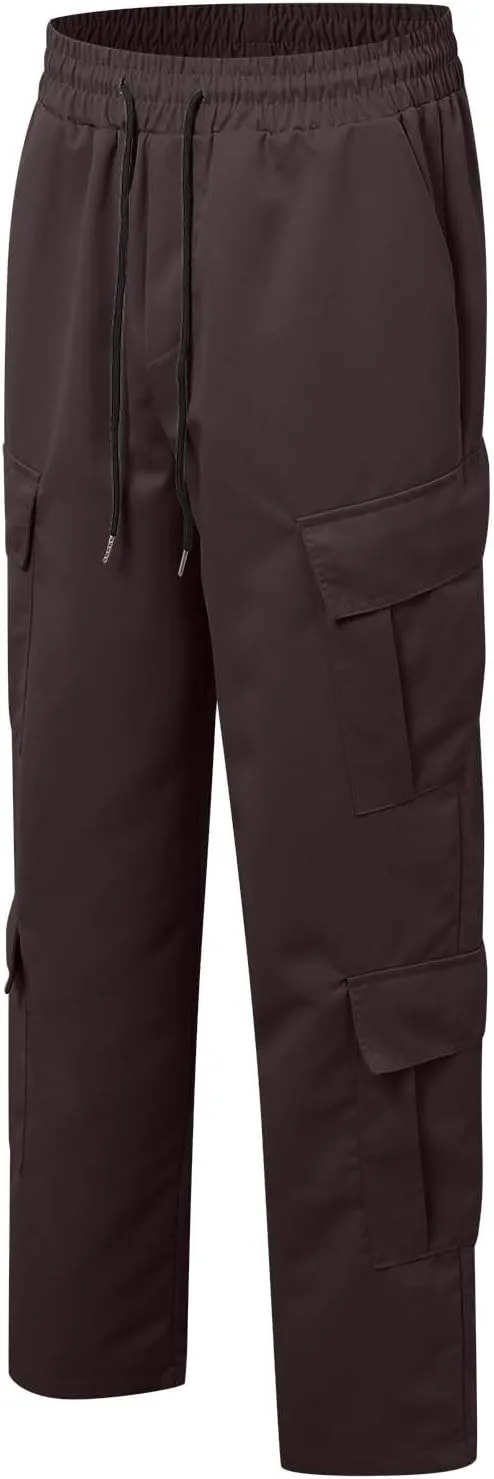 Men's Athletic Trousers Baggy Tactical Slacks Riding Stretch Joggers Shorts Travel Sport Regular Fit Yoga Summer Cloth