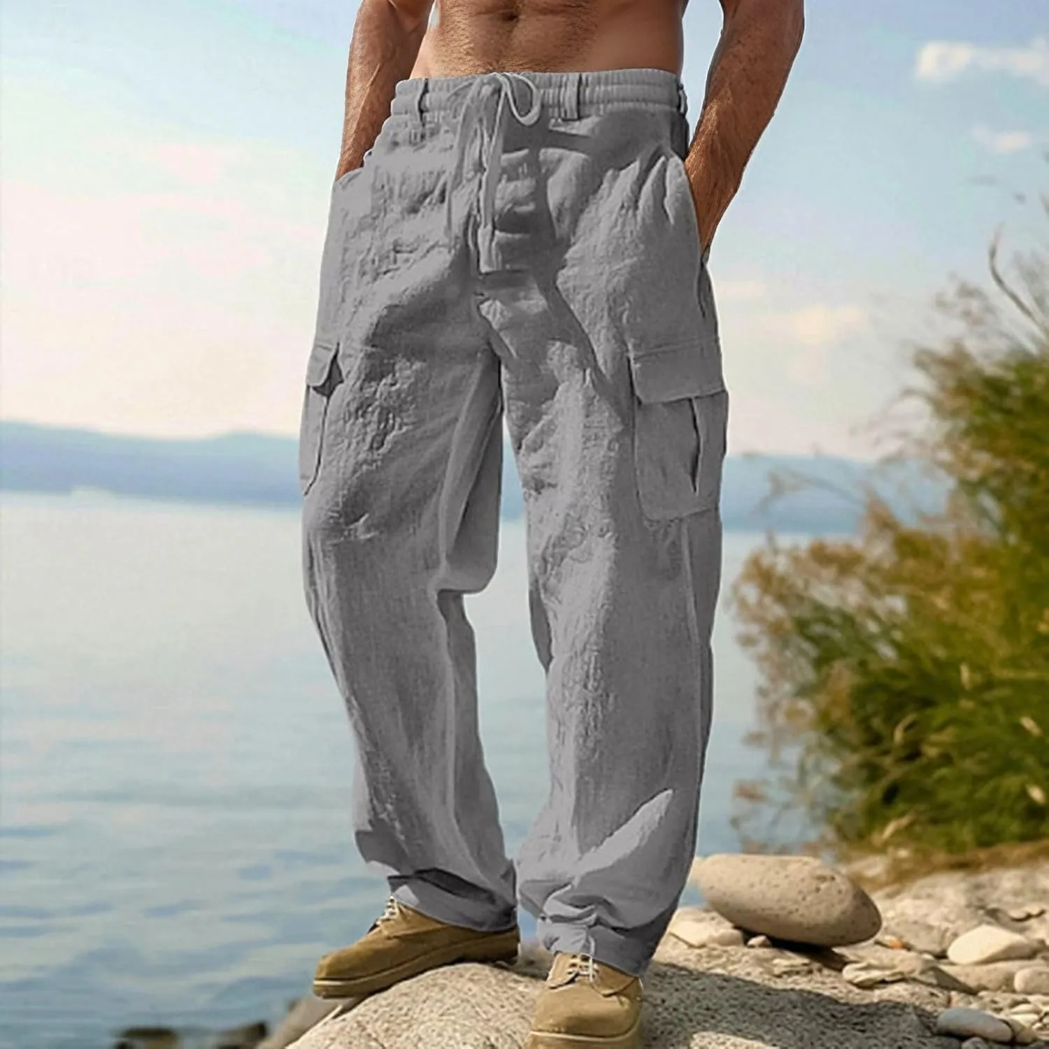 Mens Dress Pants Pajama Jogger Baggy Outfits Shorts Riding Smarty Motorcycle Basketball Sport Football Wide Leg Baggy