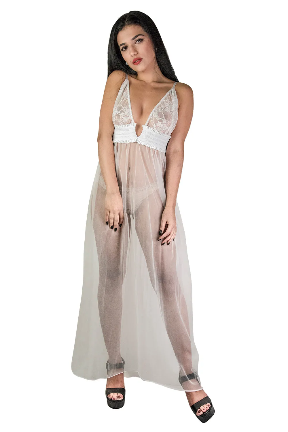 Narnia Slip Long White