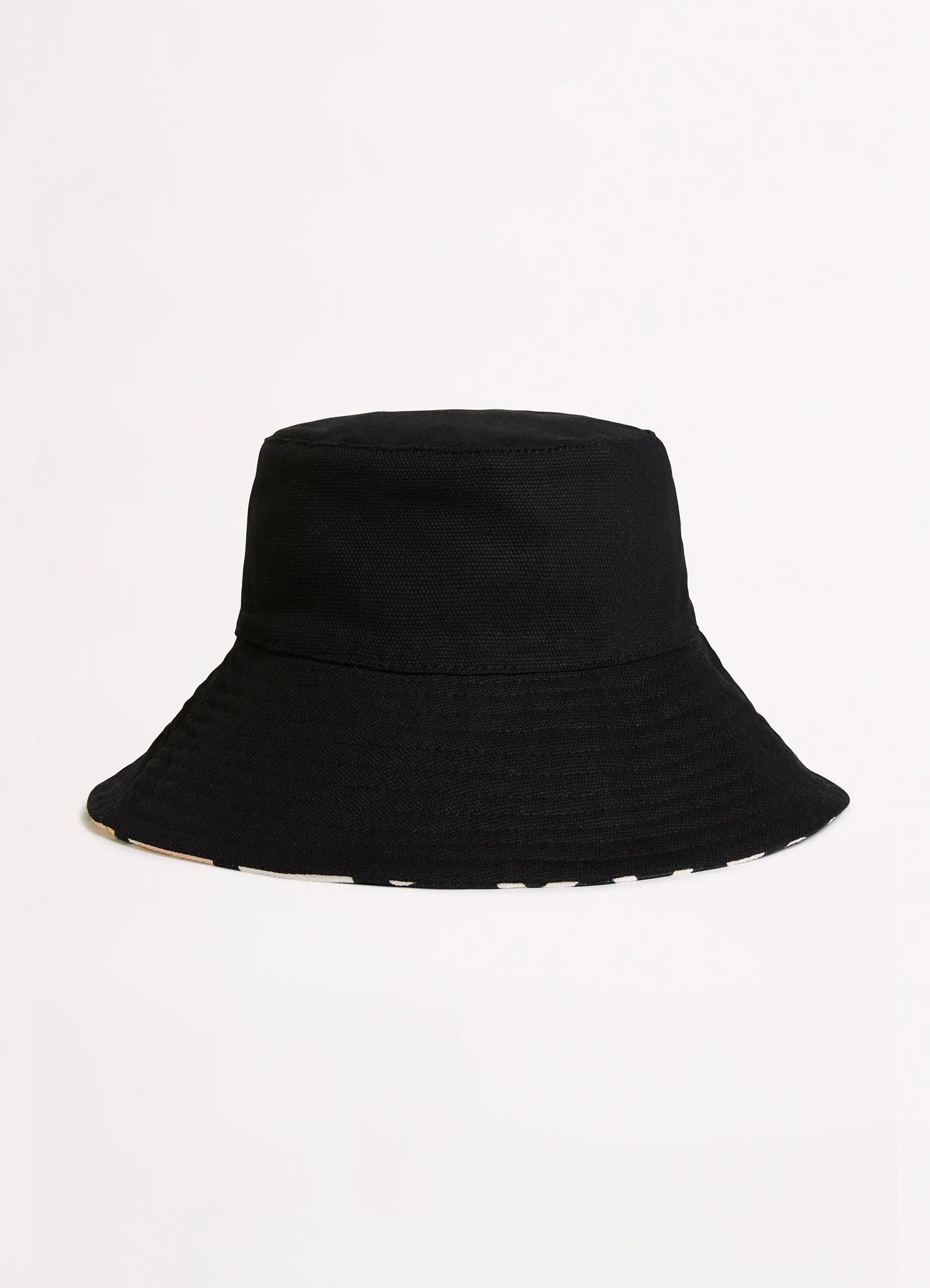 Neue Wave Reversible Buckethat - Black