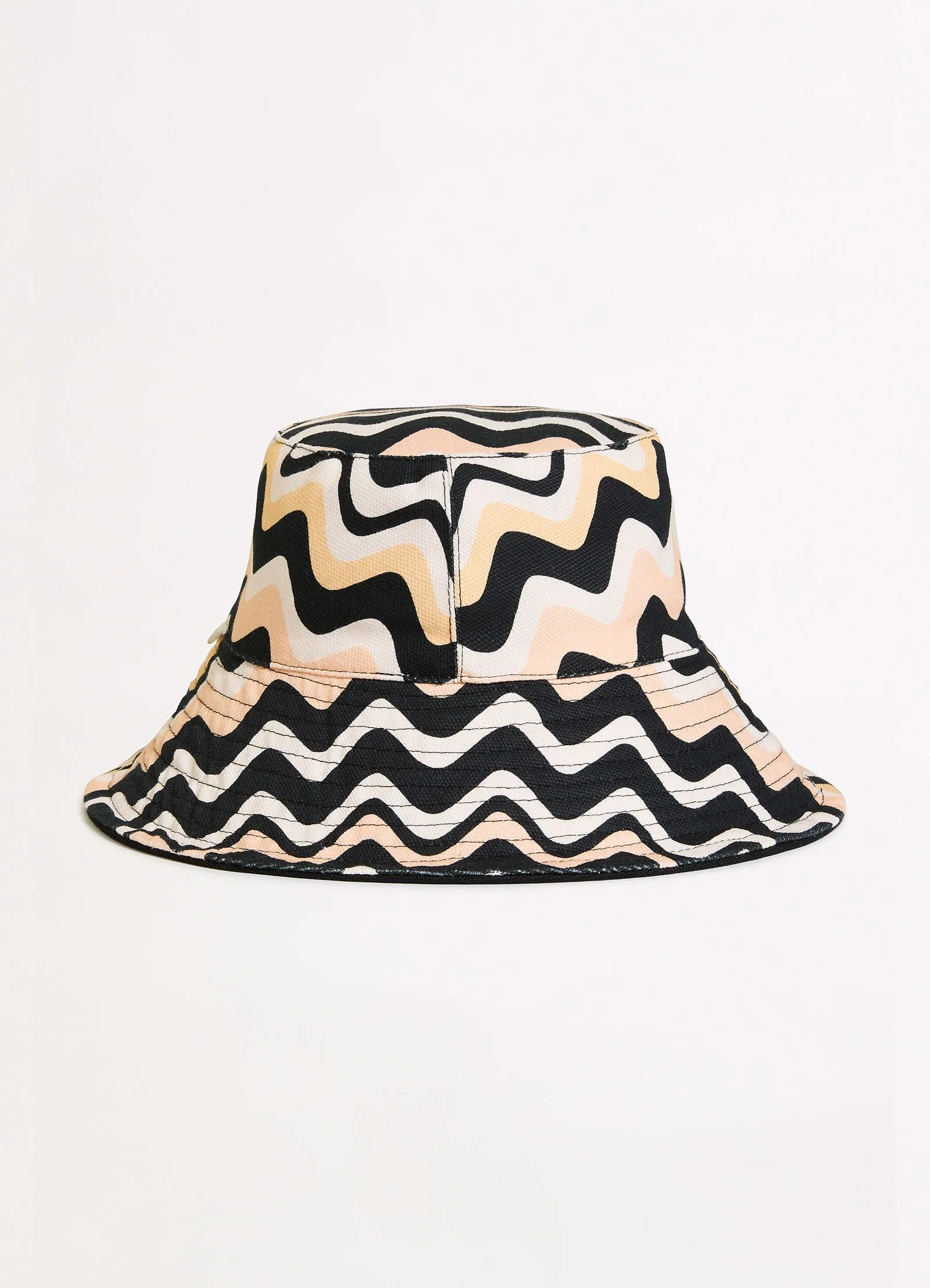 Neue Wave Reversible Buckethat - Black