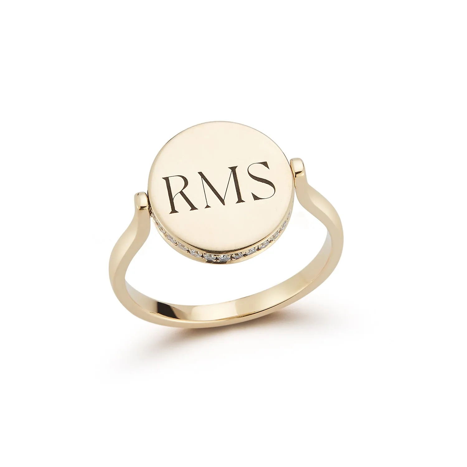Octogram Spin Ring