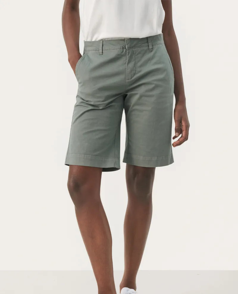 Part Two Hanijan Agave Green Shorts
