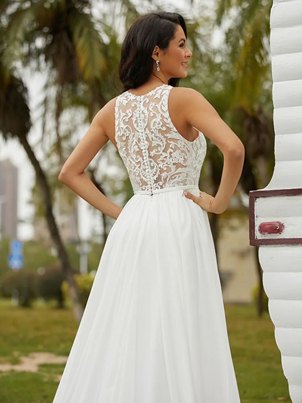 Raseal Simple Satin Bridal Dress Long for Women Off The Shoulder A Line Wedding Dress for Bridal RSWD001