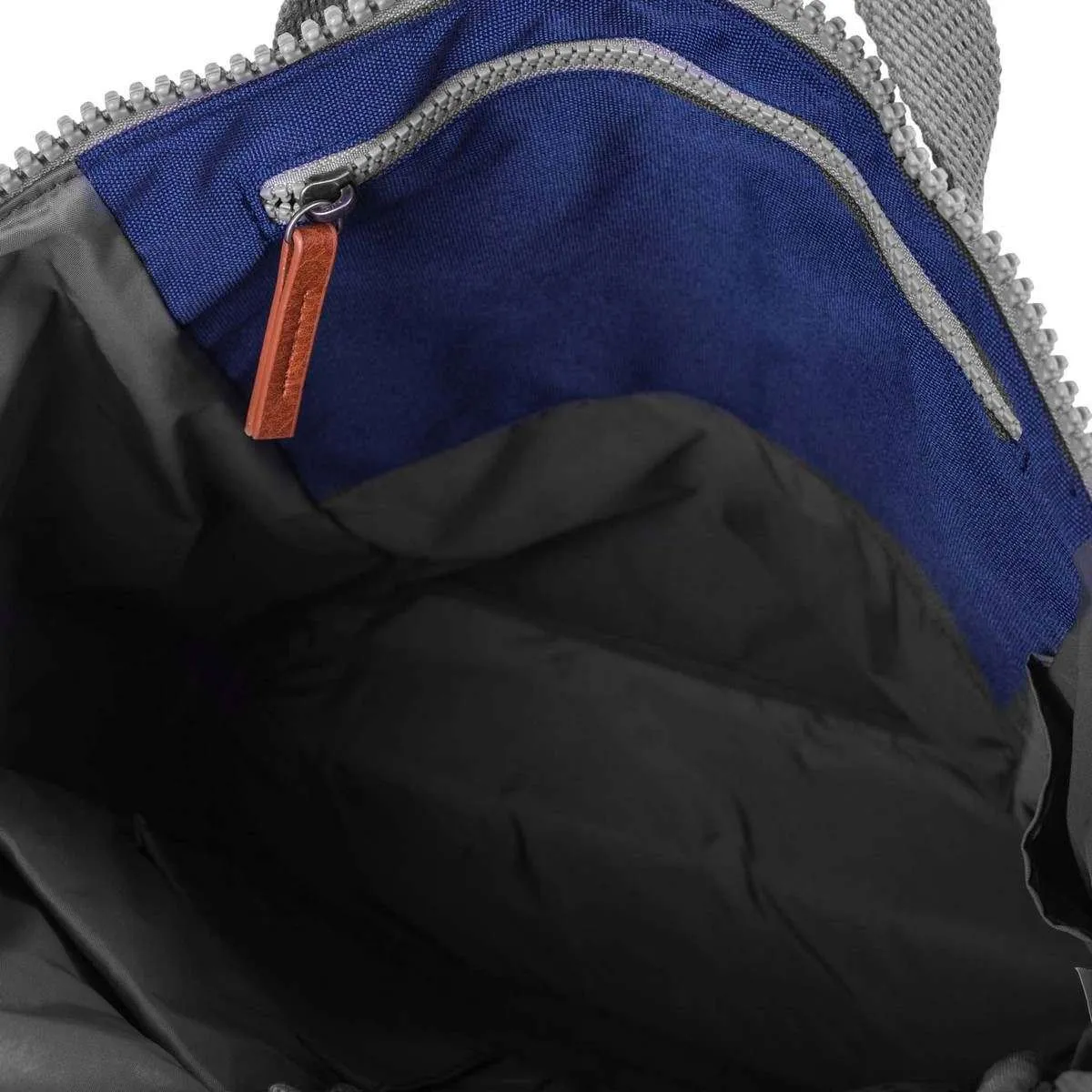 Roka Finchley A Large Sustainable Canvas Backpack - Mineral Blue