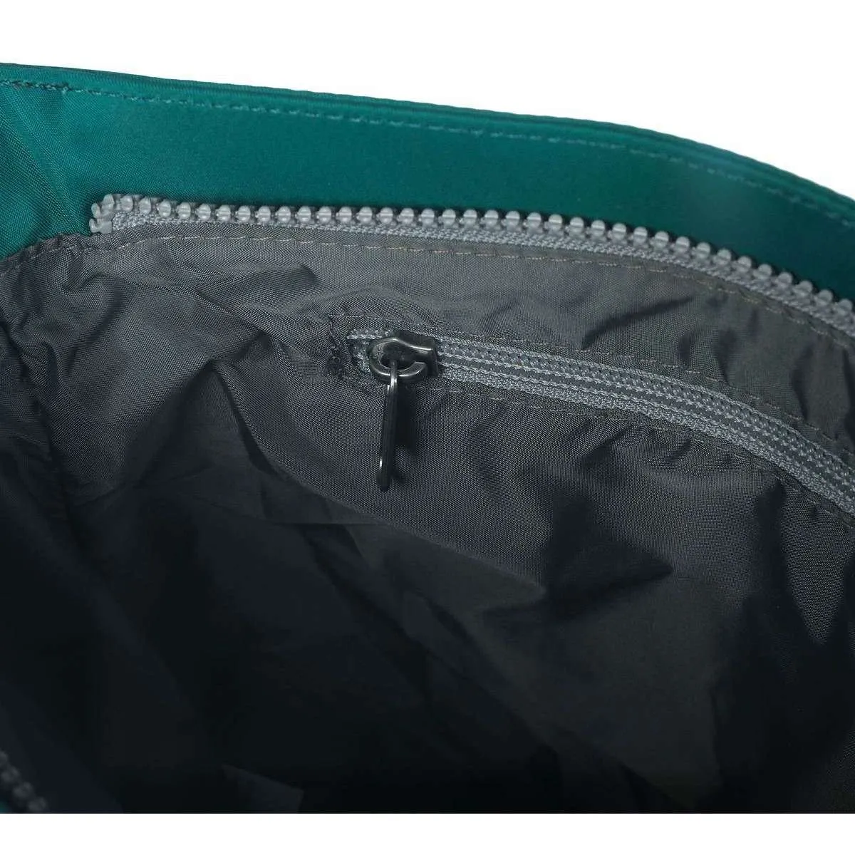 Roka Kennington B Medium Sustainable Nylon Cross Body Bag - Teal Green