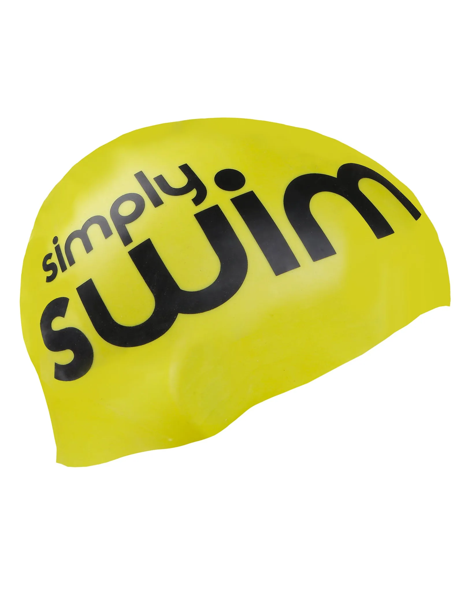 Silicone Swim Cap - High Vis Yellow