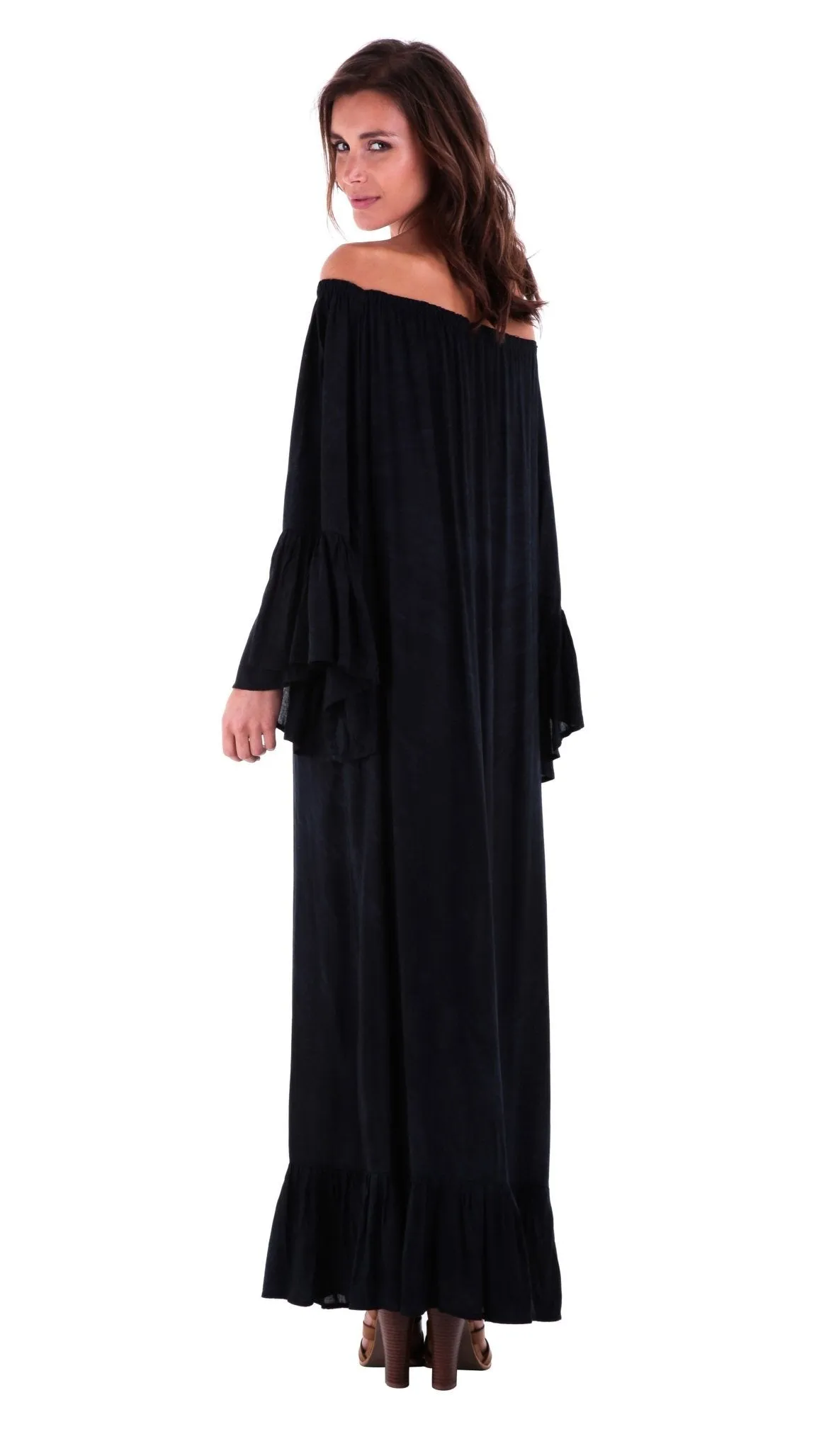 Sophia Embellished Long Heart Kaftan
