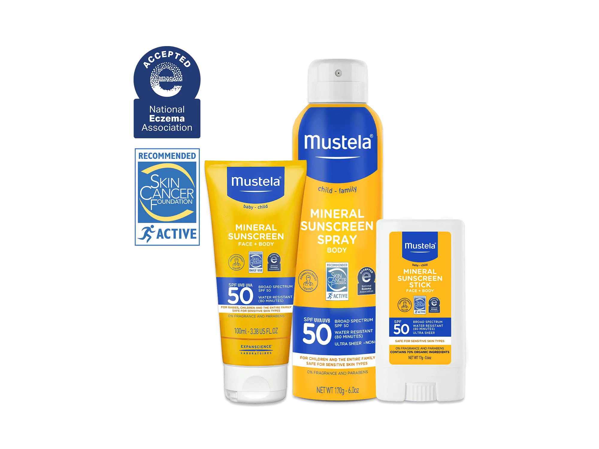 SPF 50 Mineral Sunscreen Set