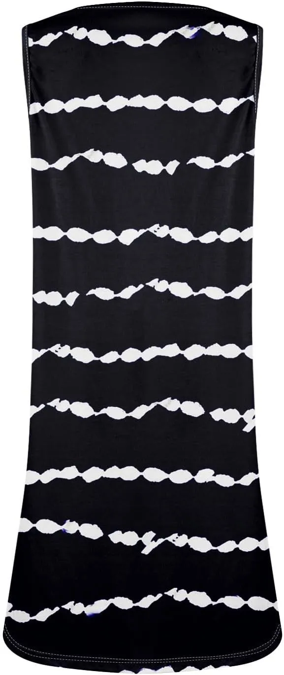 Summer Dresses for Women Sundresses Beach Swimsuit Coverups Casual Swing Sleeveless Button Down Spring Sun Dress