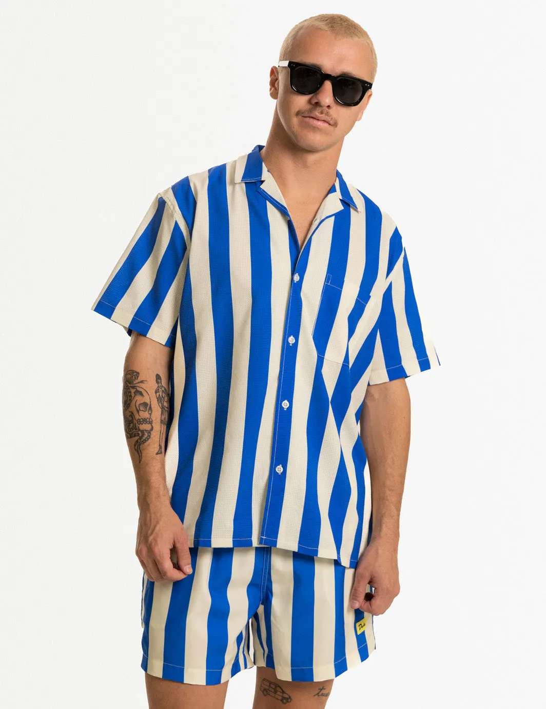 Travel Swim Short Blue 2.0