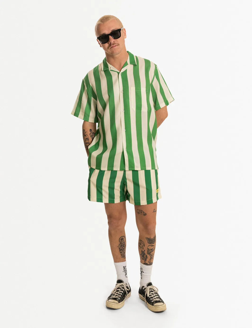 Travel Swim Short - Green