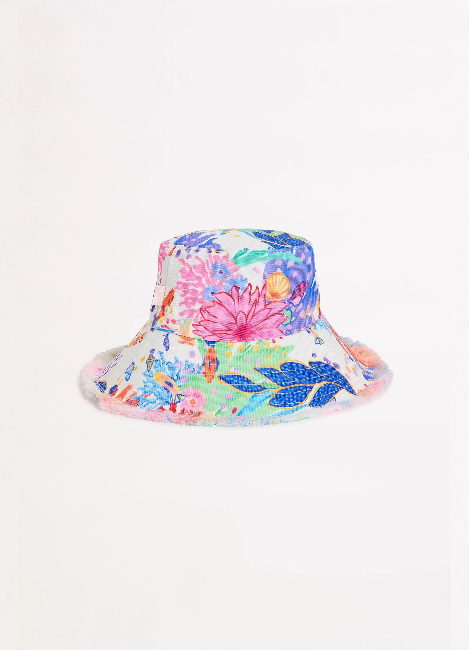 Under The Sea Bucket Hat - White