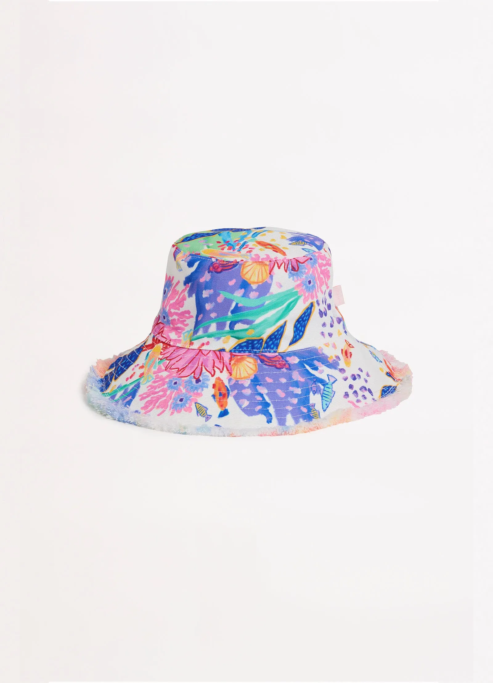 Under The Sea Bucket Hat - White